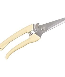 KAROLANE Garden Scissors Stainless Steel Pruner Shears for Fruit Tree Bonsai Grafting Pruning Tools Secateurs Garden Pruners (Type: Straight Pruner)