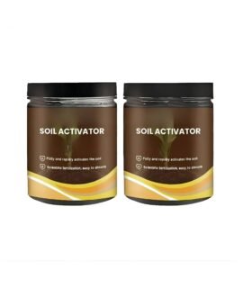 Soil Activator (Pack of 2 Each60gm) - Potting Soil - for All Indoor & Outdoor Plants -Organic Manure, Perlite & Nutrients - for Superior Growth, Seed Starting & High Moisture