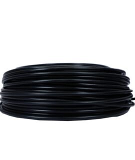 Cinagro Drip Irrigation 16mm Diameter Main Supply Line Pipe 100 Meter Roll, Flexible Black Watering Hose Tube for Garden Plants, Trees, Terrace Gardening, Farming & Irrigation System Accessories Use