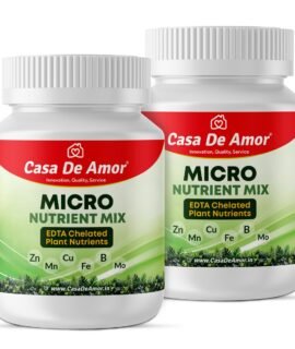 Casa De Amor Micro Nutrient Mix 300gm for Plants - EDTA Chelated Formula - Zinc, Boron, Iron, Manganese and more - 100% Water Soluble (2 Packs of 150 gm)