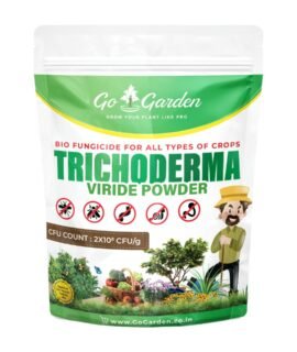 Go Garden Trichoderma Bio Fungicide for Plants (2 x 10⁸ CFU per Gram) 400 G | Protects Plants from Fungal & Bacterial Diseases | Improves Soil Health & Root Growth