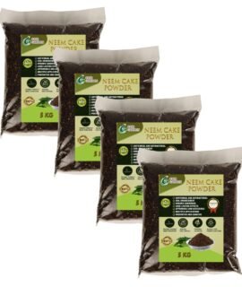 COIR GARDEN - NEEM CAKE POWDER 20 KG FOR PLANT GROWTH - ORGANIC FERTILIZER - PESTICIDE - FUNGICIDE - NEMATICIDE - PLANT PROTECTOR